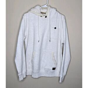 Billabong Rasta Henley Hooded Sweatshirt Hoodie Size Medium